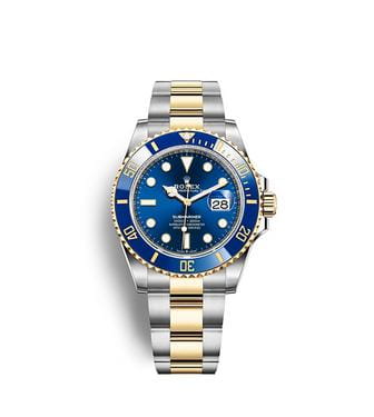 ロレックス サブマリーナー デイト:オイスター、41 mm、オイスタースチール＆イエローゴールド