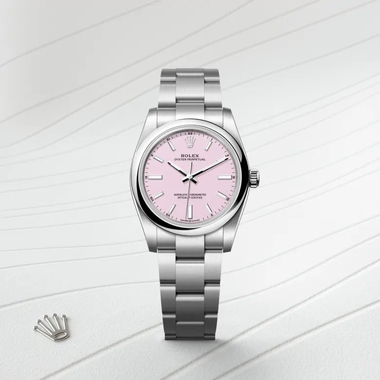 ロレックス オイスター パーペチュアル 34 オイスター、34 mm、オイスタースチール
