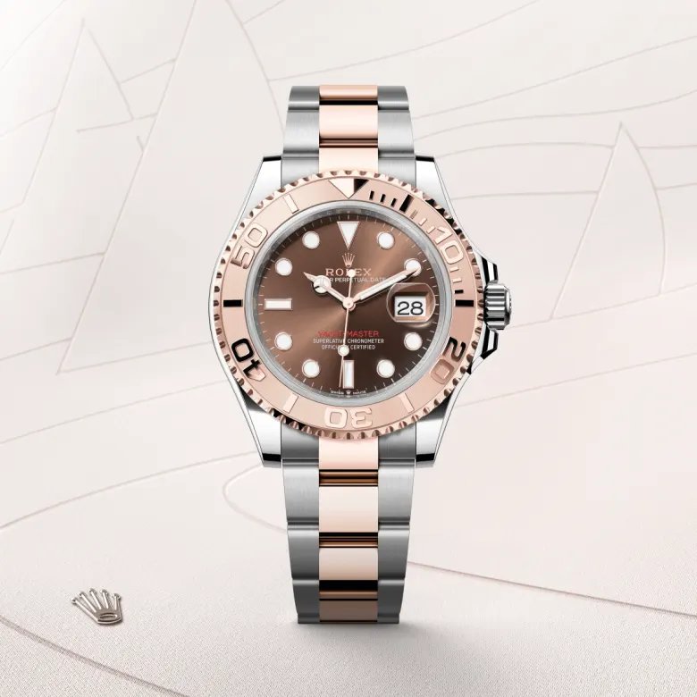 ロレックス ヨットマスター 40 オイスター、40 mm、オイスタースチール&エバーローズゴールド