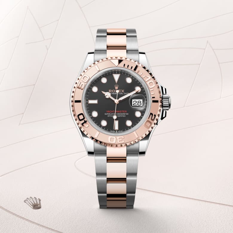 ロレックス ヨットマスター 40 オイスター、40 mm、オイスタースチール&エバーローズゴールド