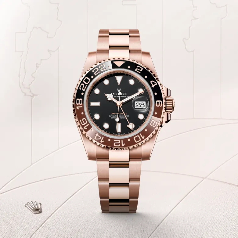 ロレックス GMTマスター Ⅱ 18 ct エバーローズゴールド