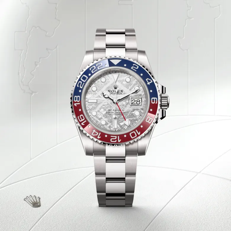 しろいあくま ロレックス GMTマスター Ⅱ 18 ct ホワイトゴールド