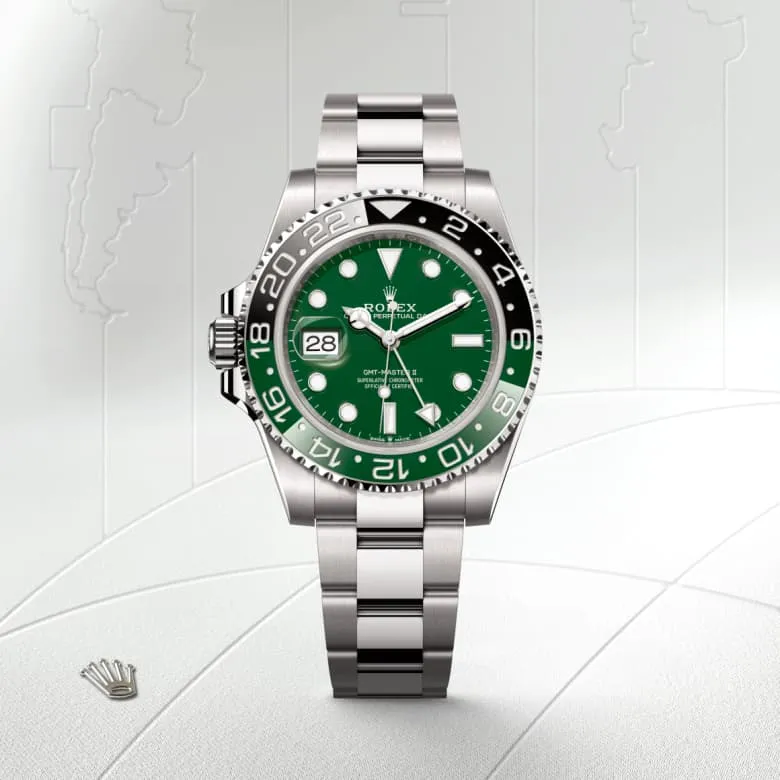 ロレックス GMTマスター Ⅱ 18 ct ホワイトゴールド