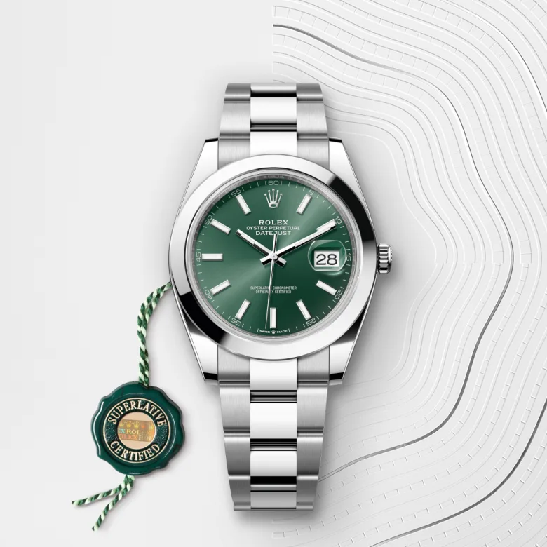 ROLEX ボールペン グリーン　メタル m126300-0019.webp