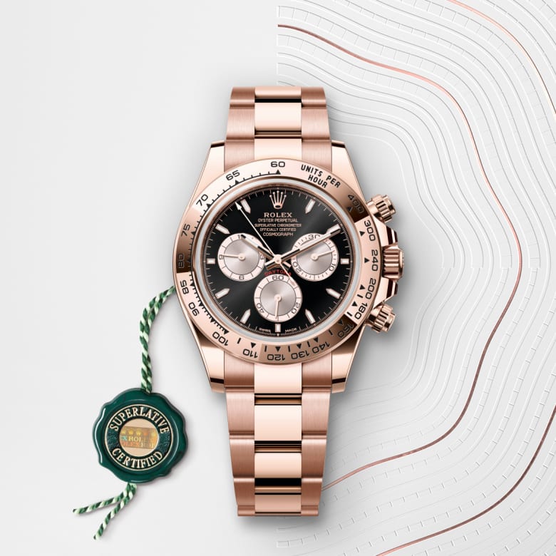 ロレックス コスモグラフ デイトナ オイスター、40 mm、エバーローズゴールド