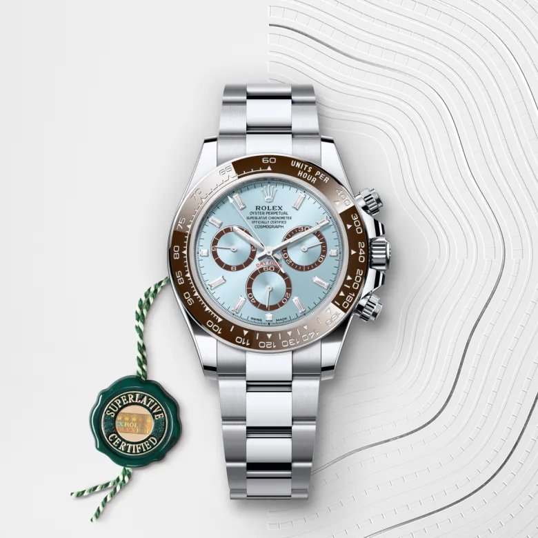 ロレックス コスモグラフ デイトナ オイスター、40 mm、プラチナ
