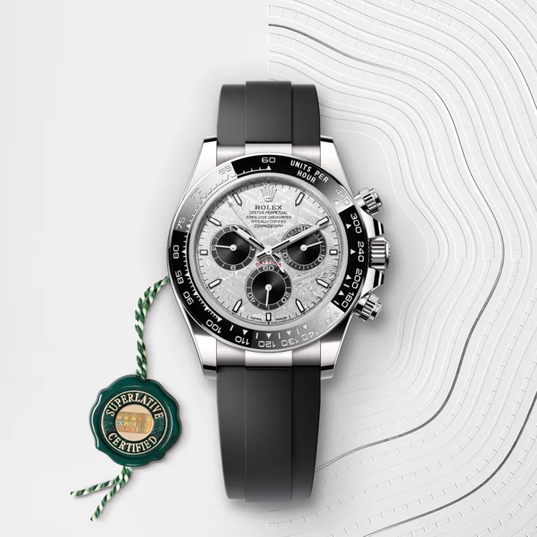ロレックス コスモグラフ デイトナ オイスター、40 mm、ホワイトゴールド