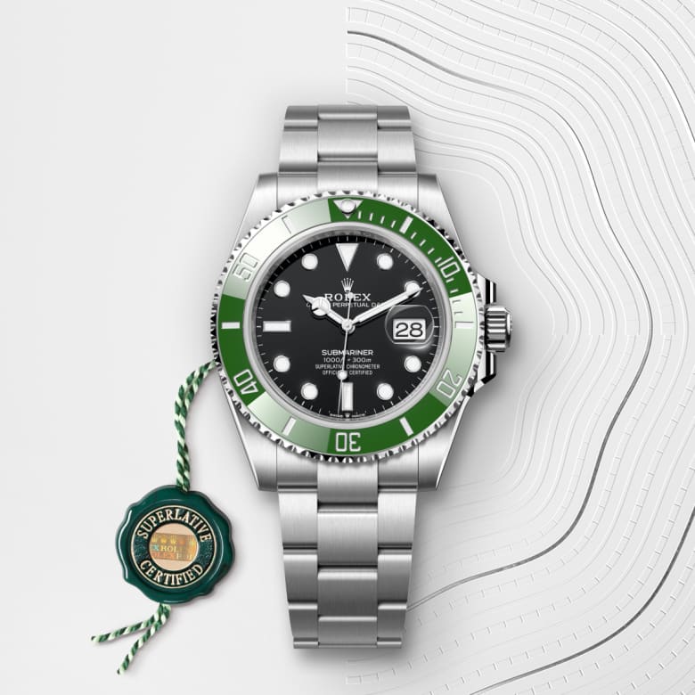 ロレックス サブマリーナー デイト オイスター、41 mm、オイスタースチール