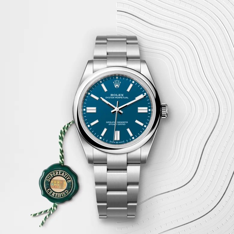 ロレックス オイスター パーペチュアル 41 オイスター、41 mm、オイスタースチール