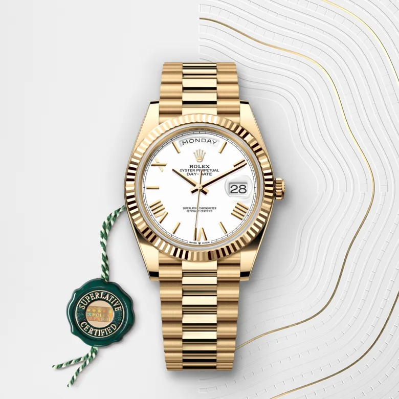ROLEX ロレックス　デイデイトの駒２つ ロレックスの新作ラインナップは、カラフルで楽しい