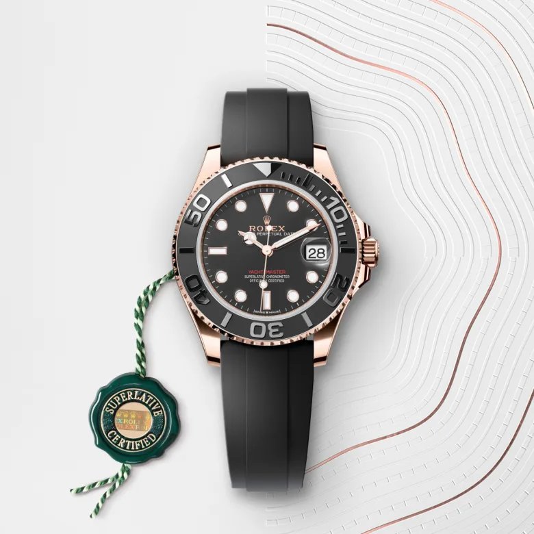 ロレックス ヨットマスター 37 オイスター、37 mm、 エバーローズゴールド