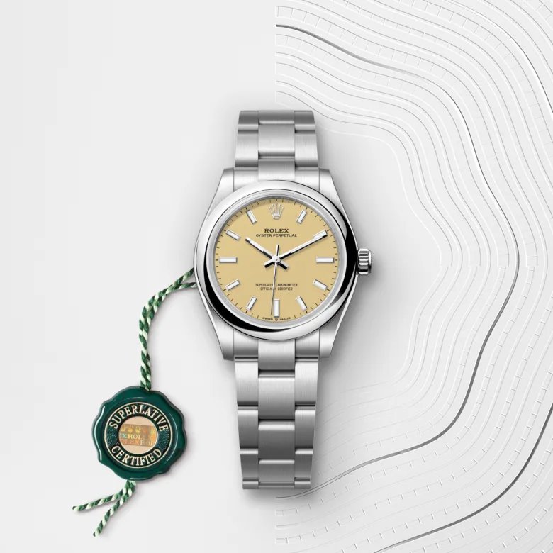 ロレックス オイスター パーペチュアル 31 オイスター、31 mm、オイスタースチール