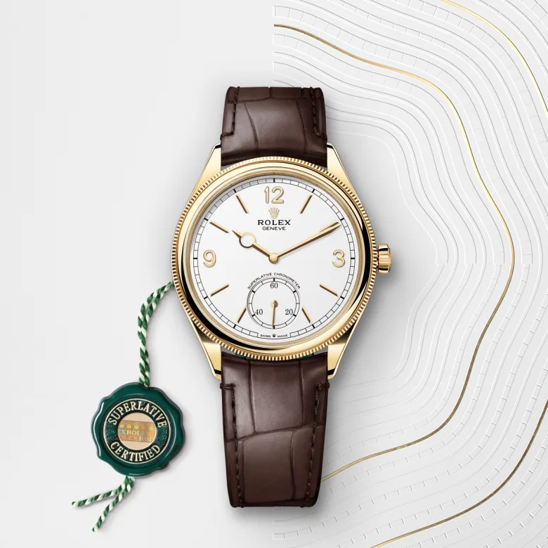海外輸入品　ROLEX ロレックス 1908 18 ct イエローゴールド、M52508-0006