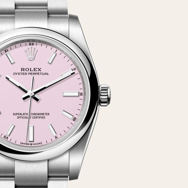 ロレックス オイスター パーペチュアル 34 オイスター、34 mm、オイスタースチール