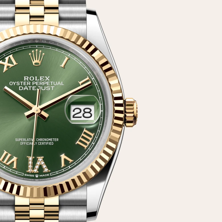 新品　未使用　ROLEX キーホルダー グリーンイエロー レザー 箱付き 未使用 ロレックス デイデイト36 イエローゴールド グリーン10