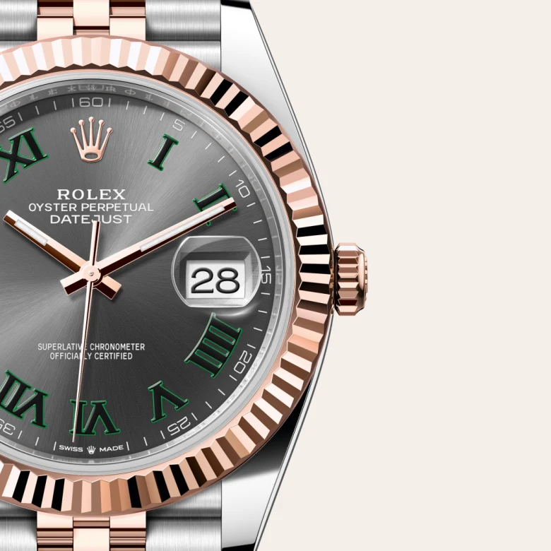 ロレックス デイトジャスト 41 エバーローズロレゾール