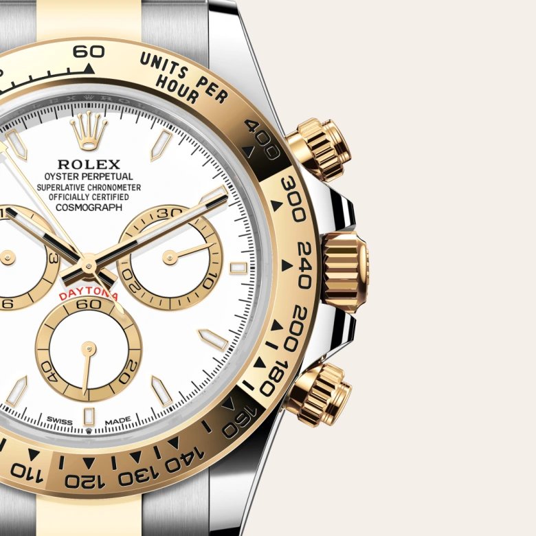 ロレックス コスモグラフ デイトナ オイスター、40 mm、オイスタースチール&イエローゴールド