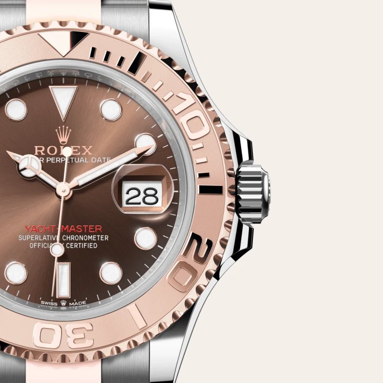 ロレックス ヨットマスター 40 オイスター、40 mm、オイスタースチール&エバーローズゴールド