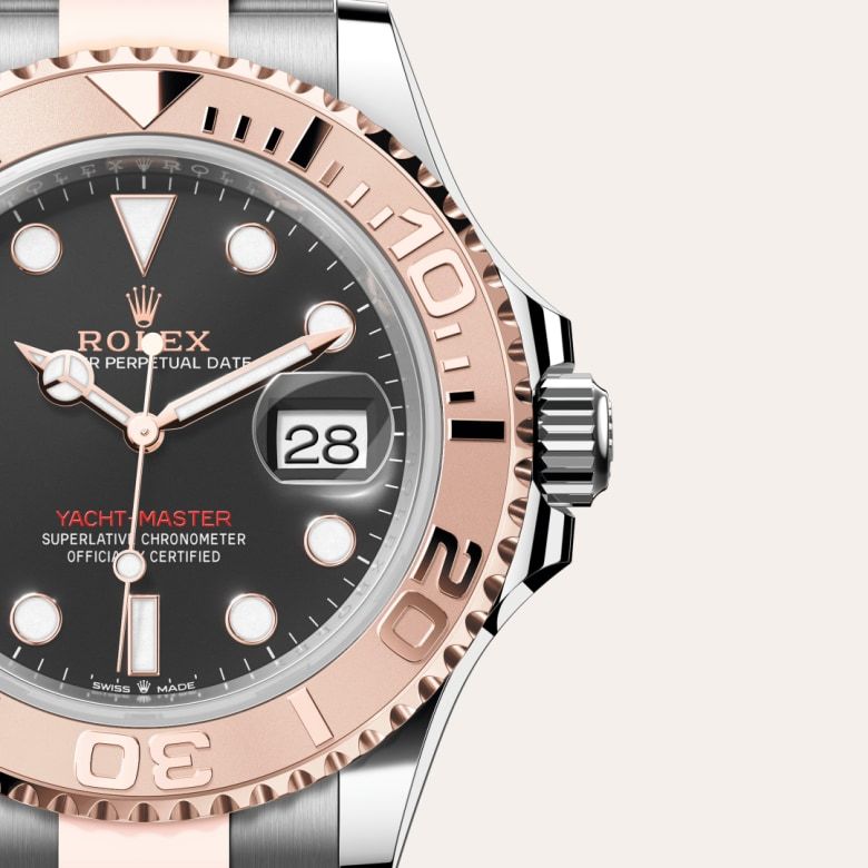ロレックス ヨットマスター 40 オイスター、40 mm、オイスタースチール&エバーローズゴールド