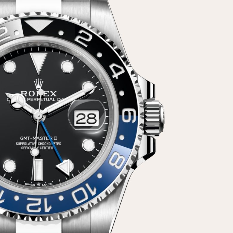 ロレックス GMTマスター Ⅱ オイスター、40 mm、オイスタースチール