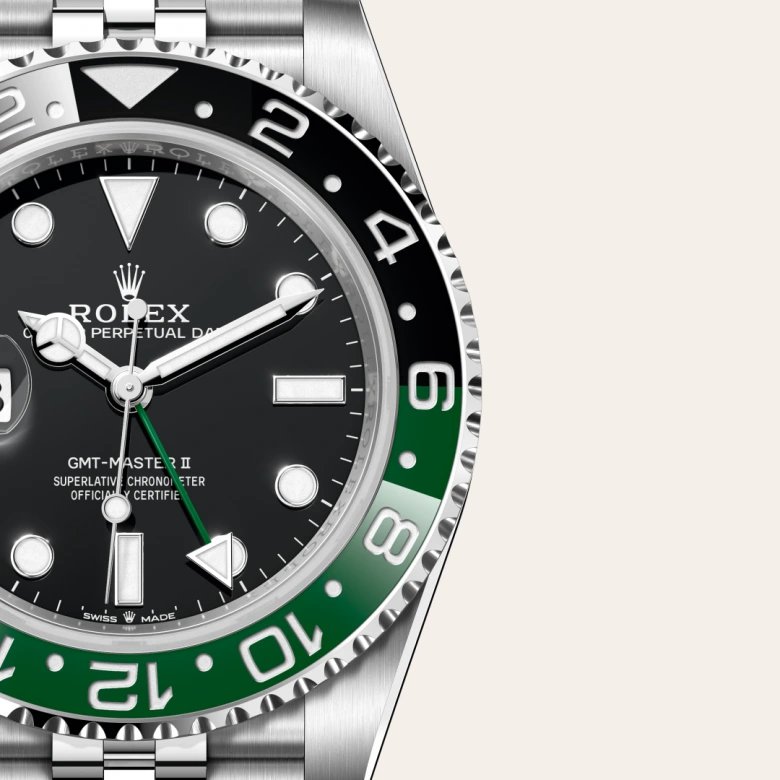 ロレックス GMTマスター Ⅱ オイスター、40 mm、オイスタースチール