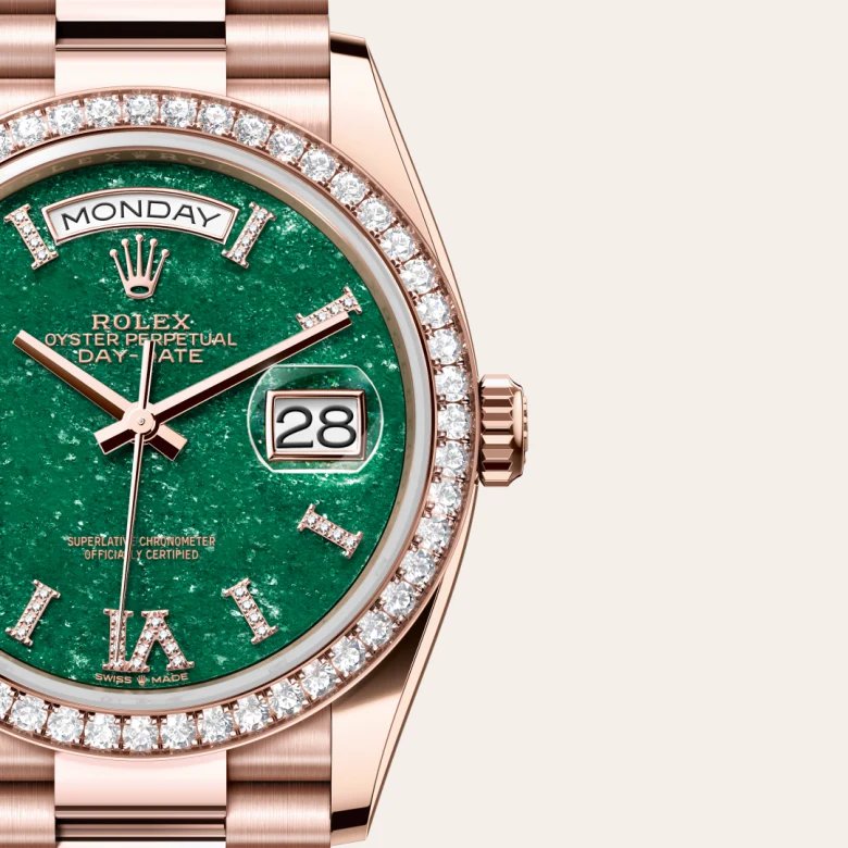 ロレックス デイデイト 40:オイスター、40 mm、エバーローズゴールド