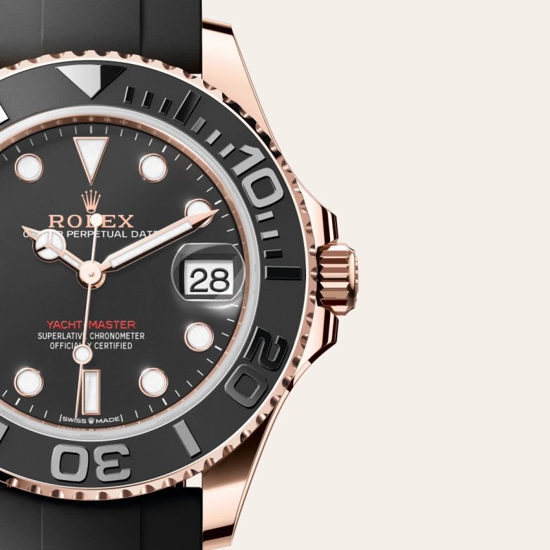 ロレックス ヨットマスター 37 オイスター、37 mm、 エバーローズゴールド