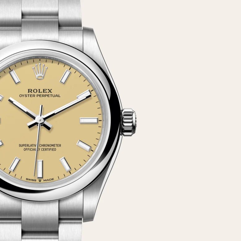 ロレックス オイスター パーペチュアル 31 オイスター、31 mm、オイスタースチール