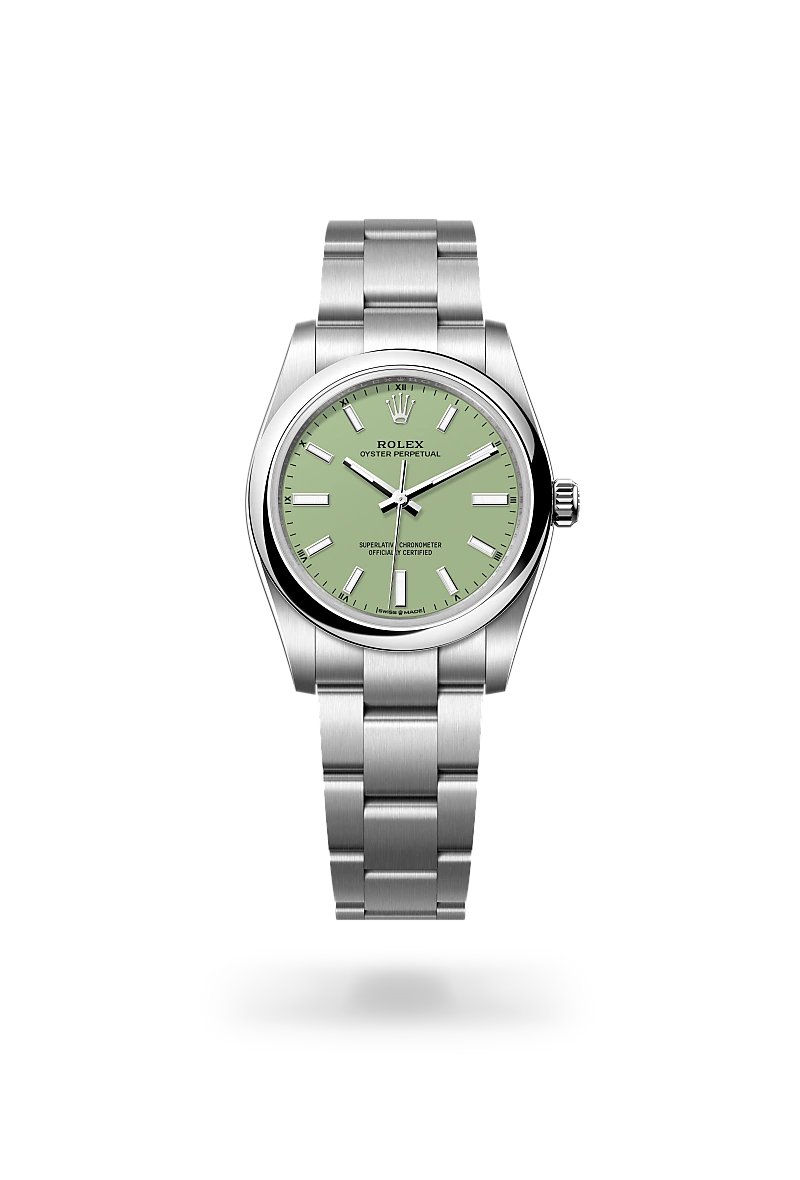 ロレックス オイスター パーペチュアル 34 オイスター、34 mm、オイスタースチール