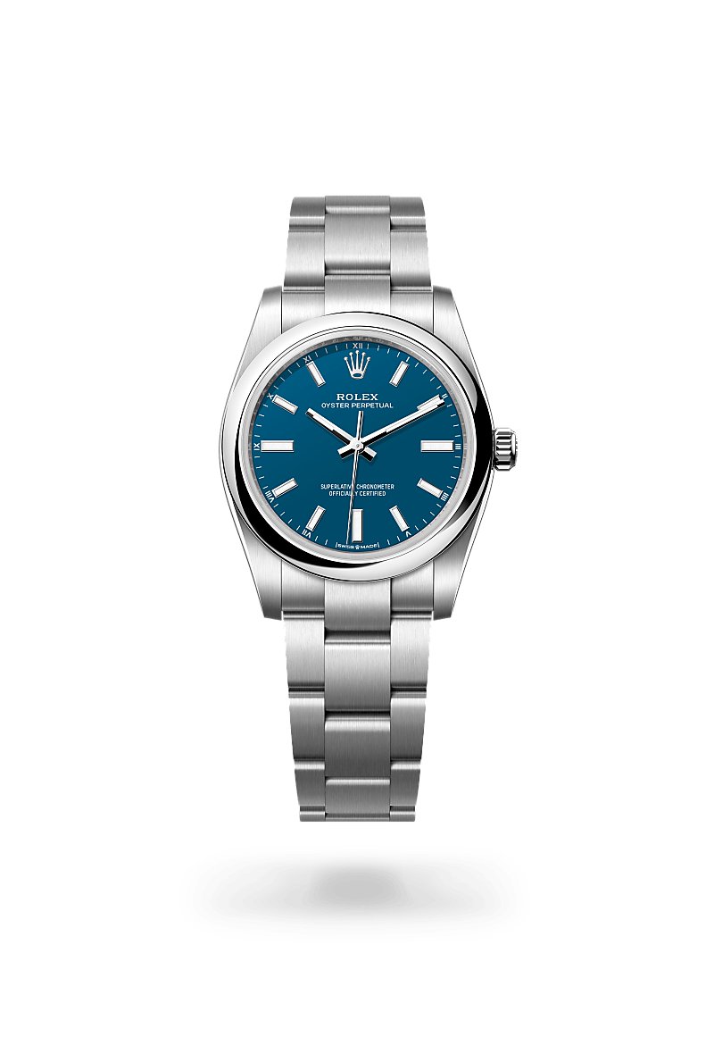 ロレックス オイスター パーペチュアル 34 オイスター、34 mm、オイスタースチール