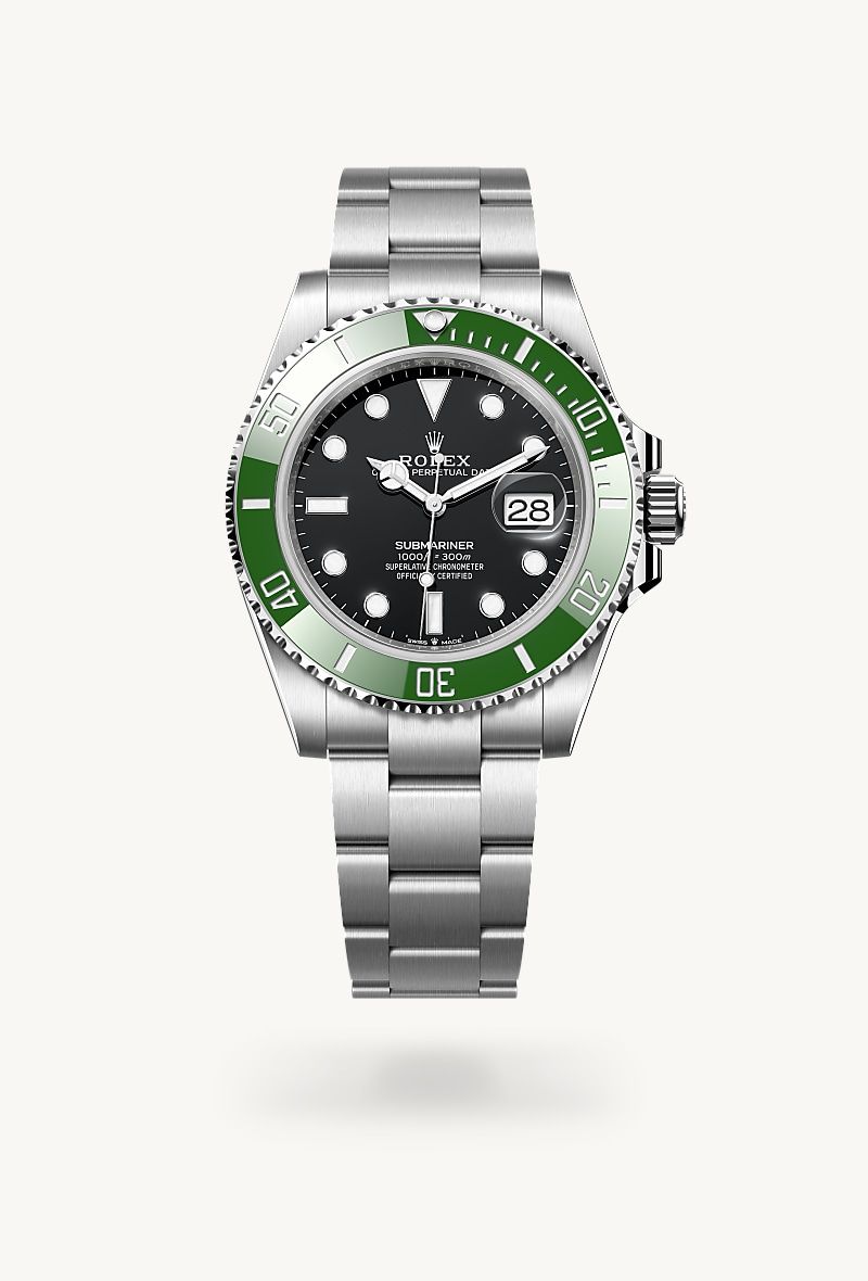 ロレックス サブマリーナー デイト オイスター、41 mm、オイスタースチール