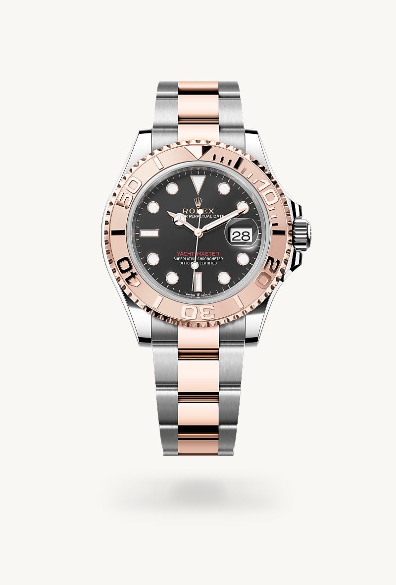 ロレックス ヨットマスター 40 オイスター、40 mm、オイスタースチール&エバーローズゴールド