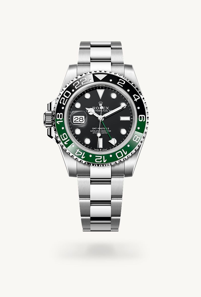 ロレックス GMTマスター Ⅱ オイスター、40 mm、オイスタースチール