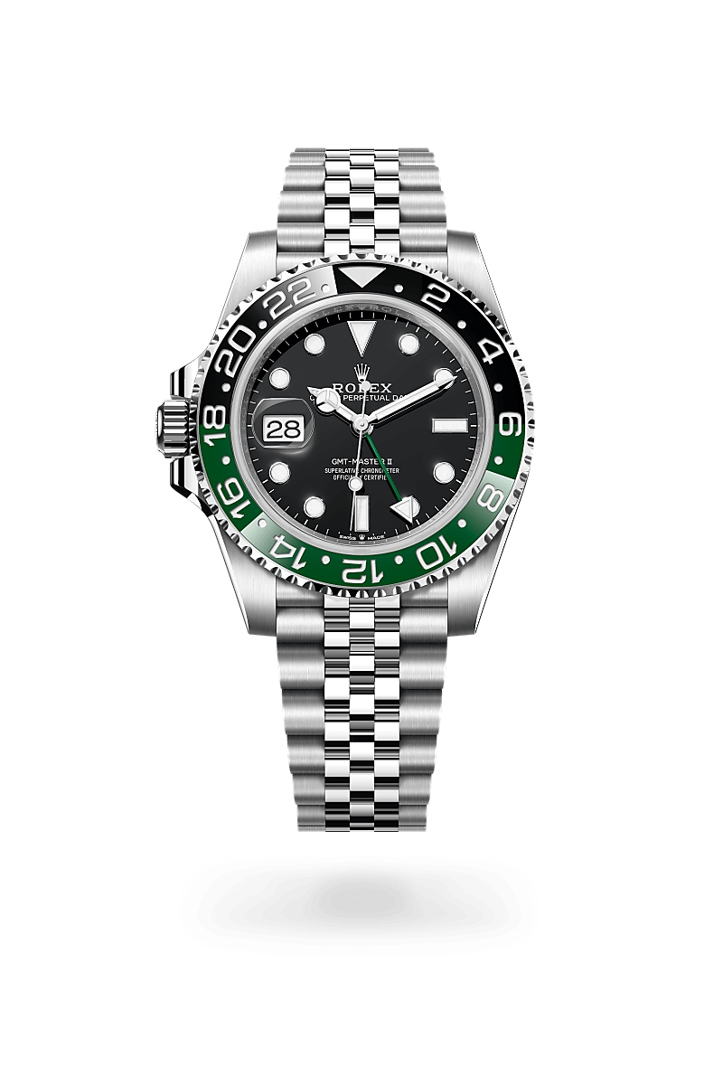 ロレックス GMTマスター Ⅱ オイスター、40 mm、オイスタースチール
