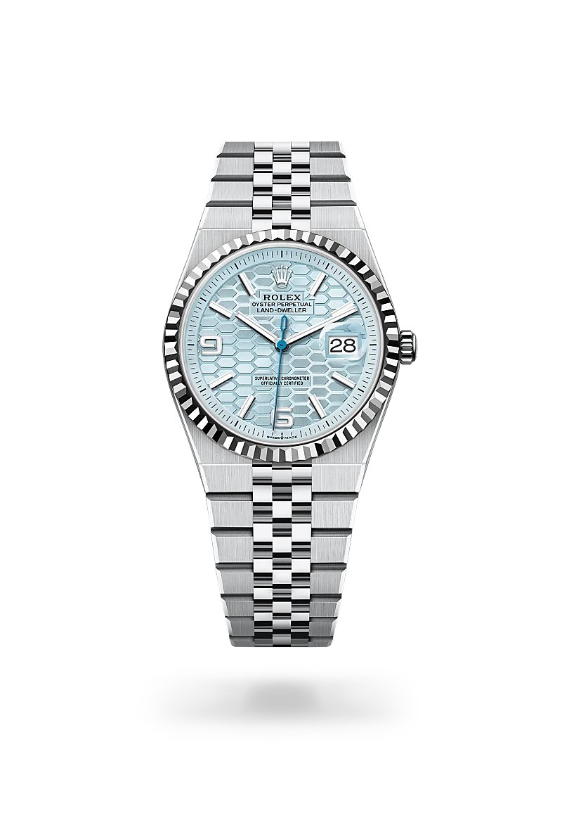 ロレックス ランドドゥエラー 36 オイスター、36 mm、プラチナ