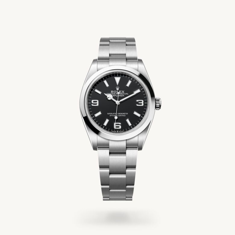 エクスプローラー 36:オイスター、36 mm、オイスタースチール