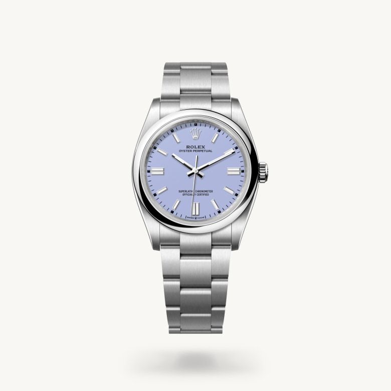 オイスター パーペチュアル 36:オイスター、36 mm、オイスタースチール