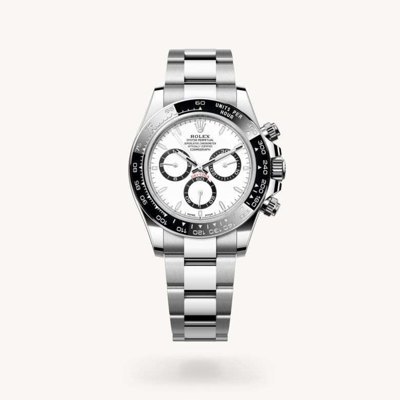 コスモグラフ デイトナ:オイスター、40 mm、オイスタースチール