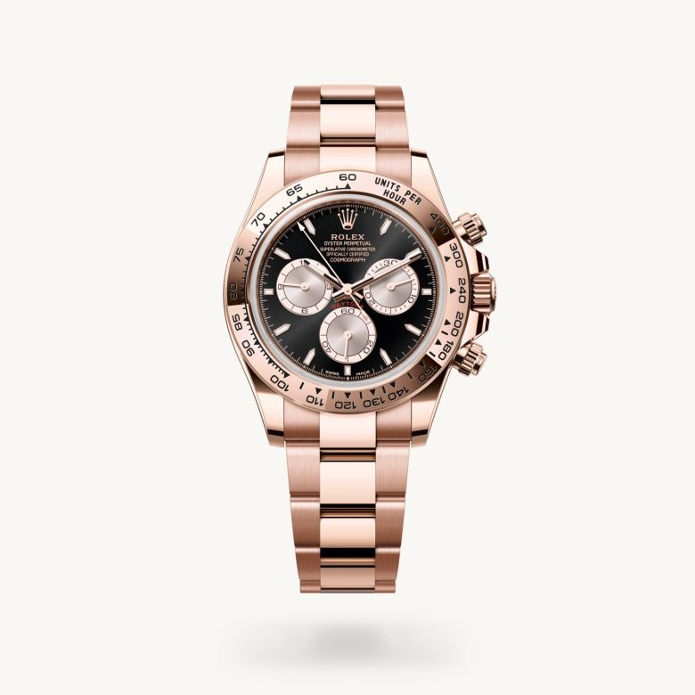 コスモグラフ デイトナ:オイスター、40 mm、エバーローズゴールド
