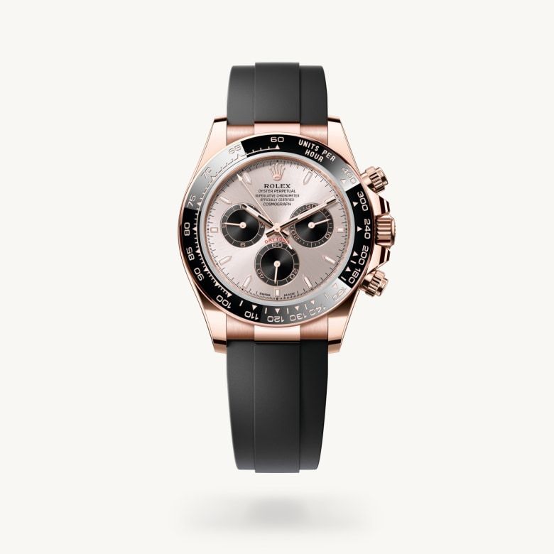 コスモグラフ デイトナ:オイスター、40 mm、エバーローズゴールド