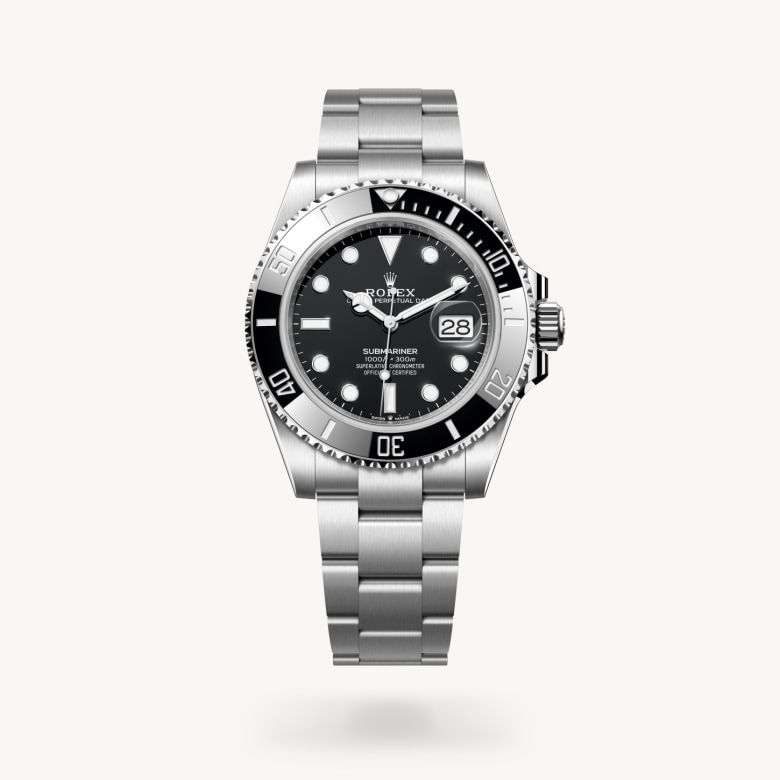 サブマリーナー デイト:オイスター、41 mm、オイスタースチール