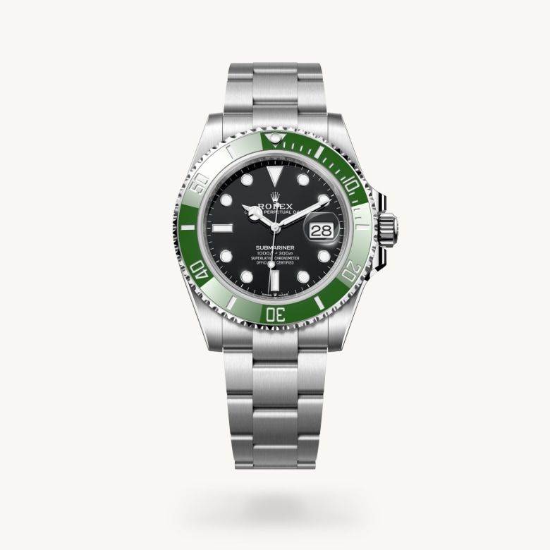 サブマリーナー デイト:オイスター、41 mm、オイスタースチール