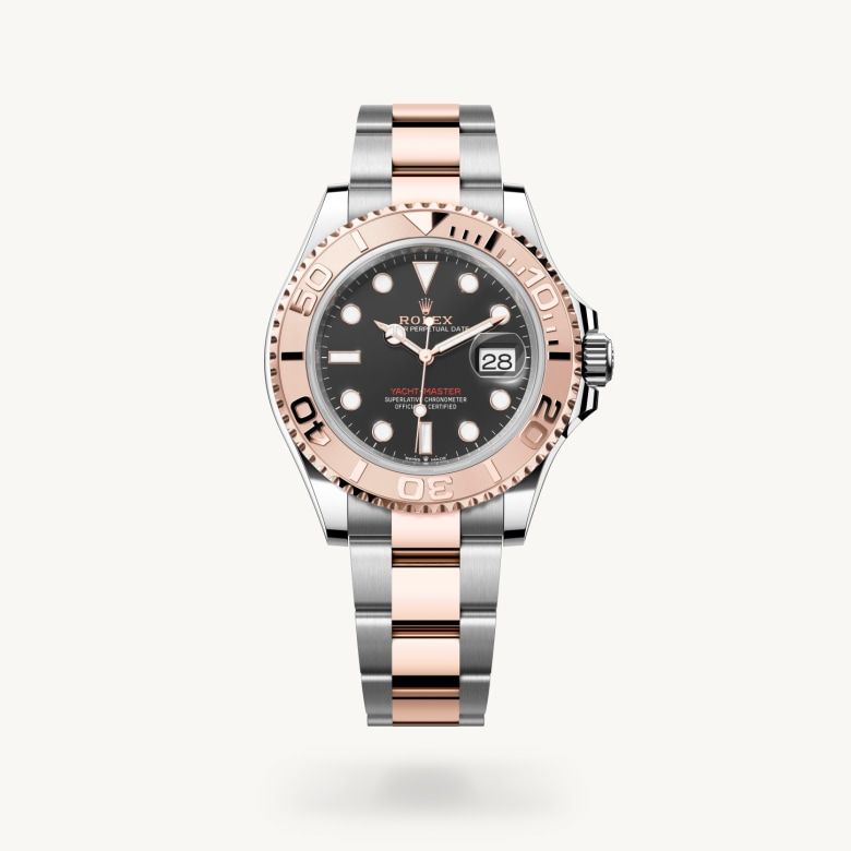 ロレックス ヨットマスター 40 オイスター、40 mm、オイスタースチール&エバーローズゴールド