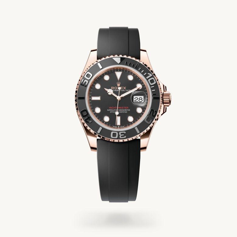ヨットマスター 40:オイスター、40 mm、エバーローズゴールド
