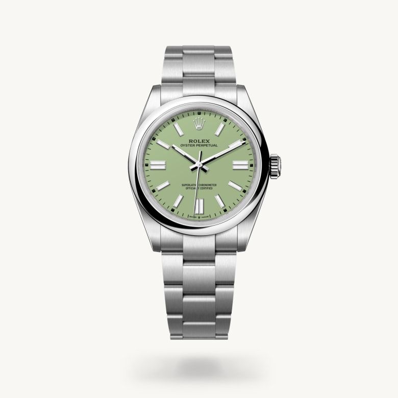 オイスター パーペチュアル 41:オイスター、41 mm、オイスタースチール