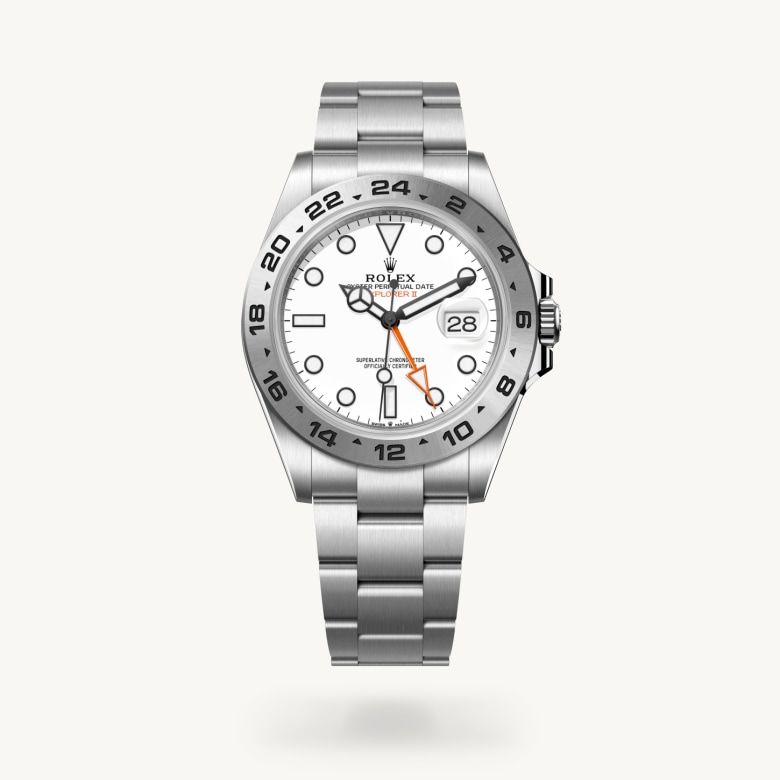 エクスプローラー Ⅱ:オイスター、42 mm、オイスタースチール