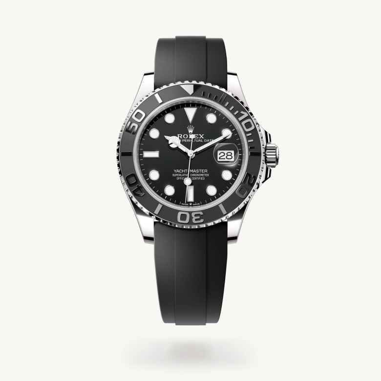 しえるページ② ロレックス ヨットマスター 42 18 ct ホワイトゴールド、M226659