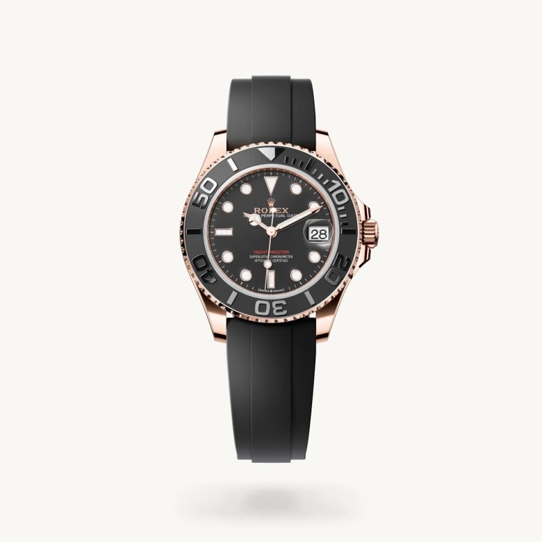 ヨットマスター 37:オイスター、37 mm、 エバーローズゴールド
