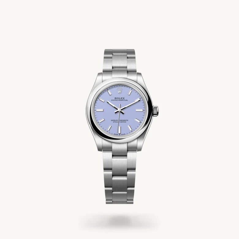 オイスター パーペチュアル 31:オイスター、31 mm、オイスタースチール