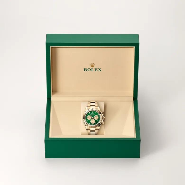 ロレックス コスモグラフ デイトナ 18 ct イエローゴールド、M126508-0008